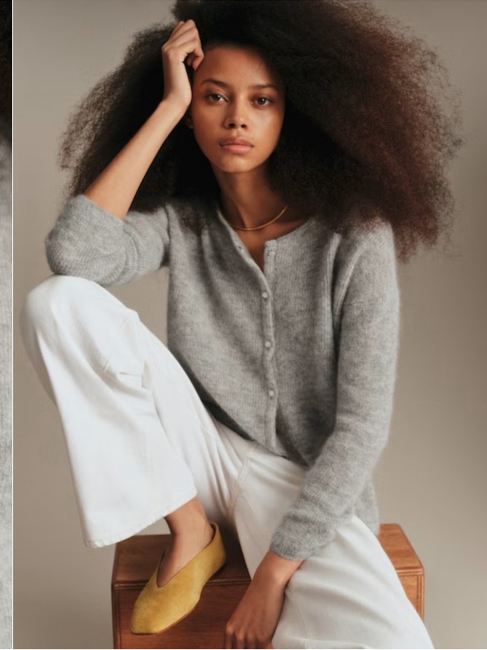 Sezane GASPARD CARDIGAN #4066 - Picture 3 of 4